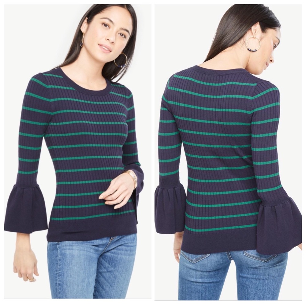 Ann Taylor belle sleeve top